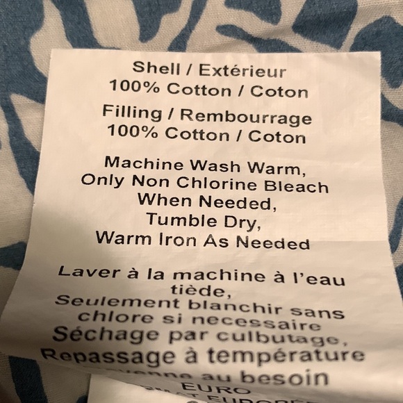 2 Pottery Barn Floral Pillows Shams - Picture 5 of 8